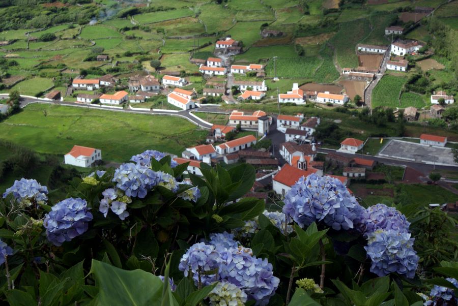 Typical village on Flores