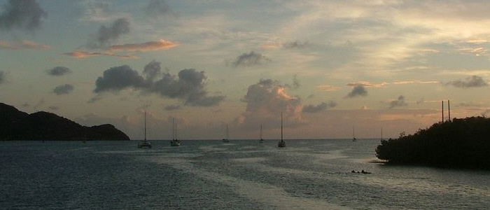 Anchored at Isla Providencia