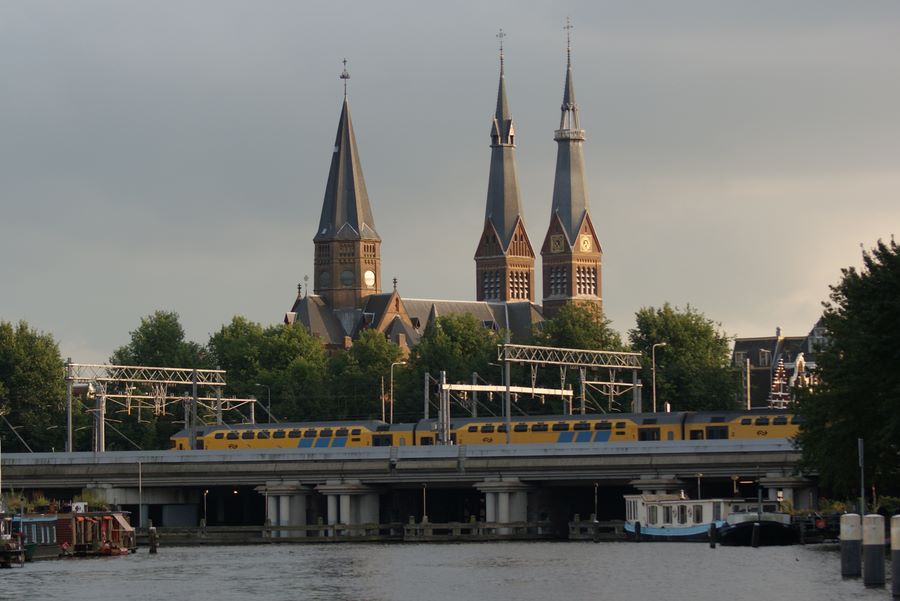 View from <i>Solstice</i> at Westerdok