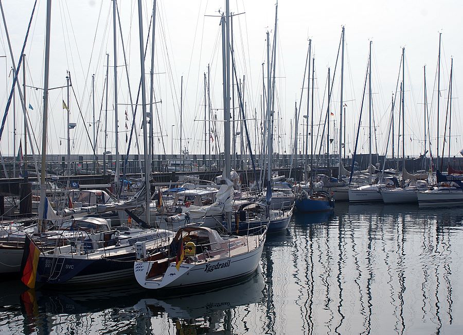 Raft-up in Helgoland