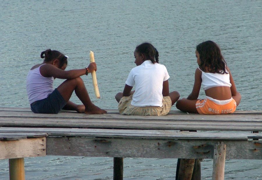 Hanging out on the dock